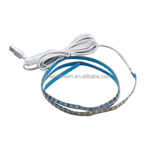 แถบไฟ LED สองสี5V USB 120ไฟ/M 0.5M 3000K-6500K SMD 2835พร้อมสวิตช์ควบคุมหรี่แสง - Product Image 3