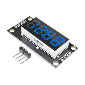 0,36 "Zoll LED-Digital anzeige modul 4-stelliges 7-Segment-Zeituhr Display Tube Driver Board I/O 5-Farben-DIY-Kit