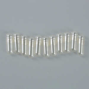 Capsula di verdure guscio trasparente pianta vegetariana capsule vuote per verdura taglia 0 - Product Image 4