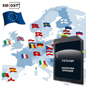 SMIOST Car Softwares Navigations karte für Micro GPS CID SD-Karte ändern Memorial für Mercedes <span class=keywords><strong>Smart</strong></span> 453 16GB