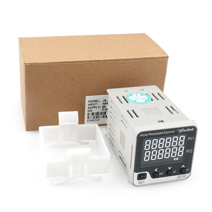 JS100 industriale 6 cifre Display LCD contatore RS485 Modbus programmabile preimpostato Reset in plastica resistente - Product Image 3