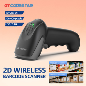 Gtcodestar X-9700 2D có dây Máy quét mã vạch không dây Bluetooth <span class=keywords><strong>1D</strong></span> QR Đầu đọc mã vạch 2.4G cầm tay hàng tồn kho hậu cần máy quét - Product Image 1