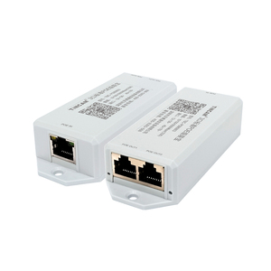 TiNCAM 10/100/1000Mbps IEEE 802.3af/at PoEエクステンダーリピーター3ポートPOEスイッチ1 in 2 OutリピーターPOEイーサネットエクステンダー