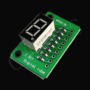 0.36 pollici 1 Bit Display digitale 7 segmento modulo LED 5 Driver di disponibilità a colori per Arduino STM32 STC AVR scheda di sviluppo