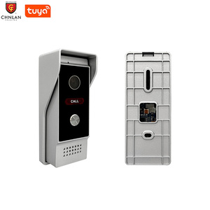 7 pulgadas 1080P Smart Home Video Doorphone Wifi puerta sistema de intercomunicación impermeable Color Cámara compatible con Tuya App Control remoto con cable - Product Image 5