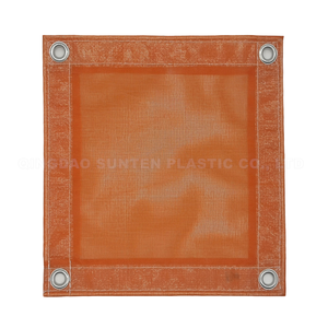 Foglio di rete in PVC ignifugo per costruzione/ombra/frangivento/detriti/impalcature/ponteggi di protezione reti di plastica - Product Image 6