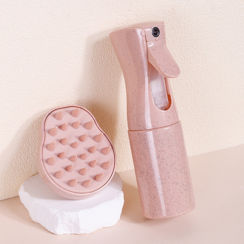 Ensemble de pailles de blé série 1 (rose)