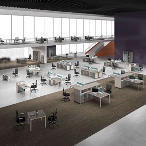 EKL semplice ed elegante Workstation per 6 persone durevole facile da montare postazione di lavoro per Computer stand ad alta quantità prezzo - Product Image 1