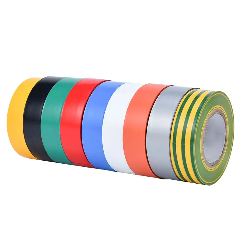 Hoge Kwaliteit Australië Goede Hechting Pvc Markt 19Mm * 20 M Hoogspanning Isolatie Tape