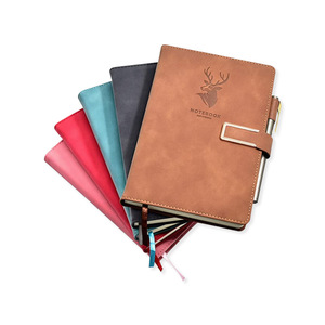 Cuaderno personalizado con encuadernación diaria, cuaderno diario con tapa dura, A6, Logo personalizado - Product Image 1