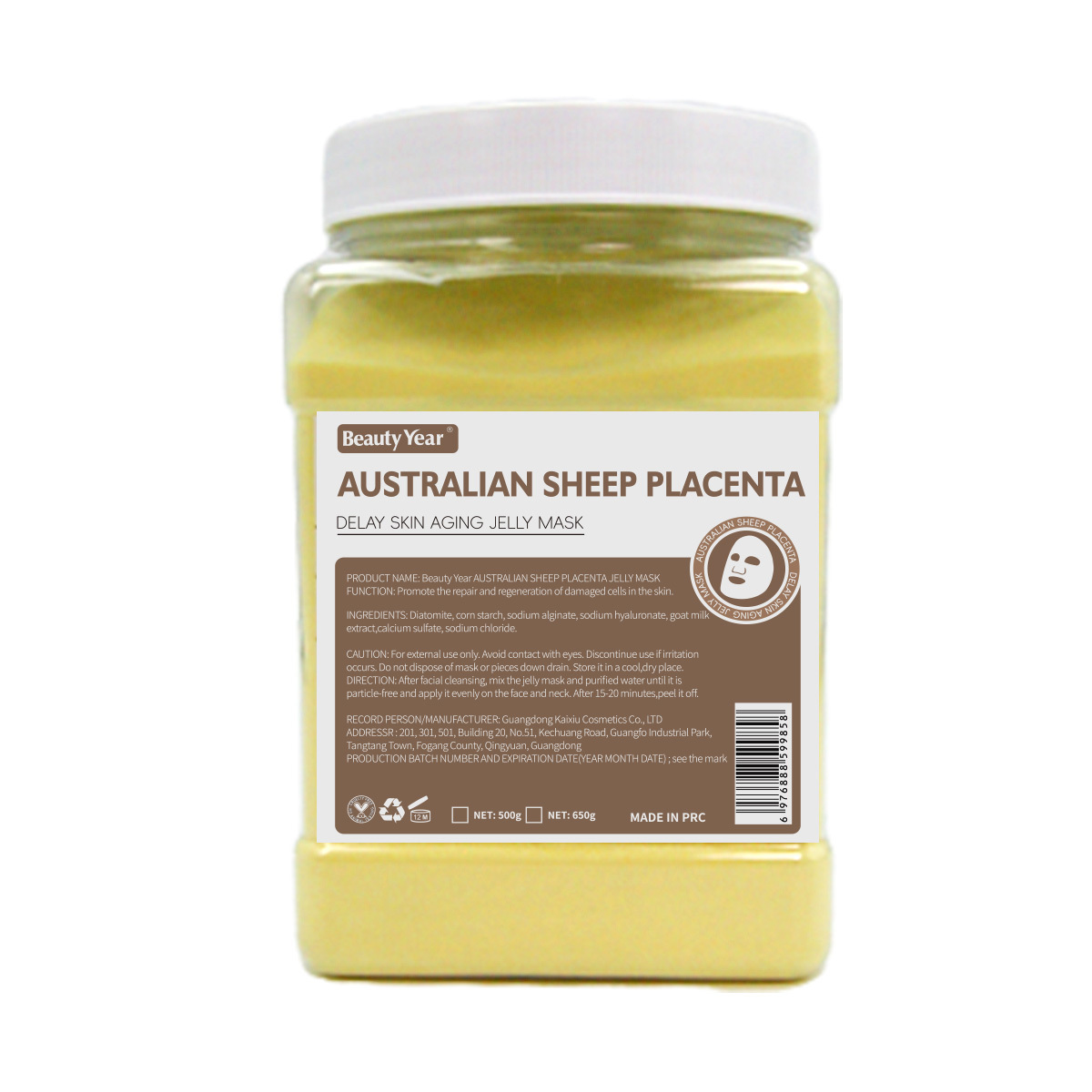 8. PLACENTA DE OVEJA AUSTRALIANA