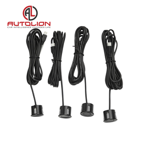 Sensores de radar de marcha atrás para coche del mercado de accesorios Instalación Plug and Play con monitor de pantalla de guía de voz