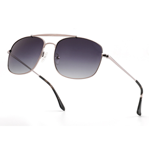Ray Thương hiệu chất lượng cao ĐÔI CẦU Kính mát thời trang phân cực TAC ống kính UV400 ban kim loại Kính mát cho tất cả các hình dạng khuôn mặt - Product Image 2