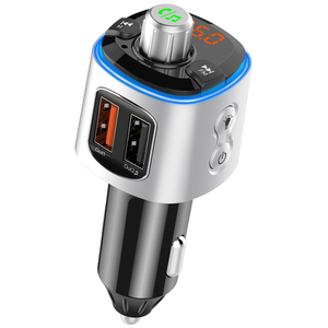 Vendita di prodotti per auto Bluetooth Kit telecomando USB caricabatterie per auto Wireless FM trasmettitore di ricarica Stereo per auto MP3Player - Product Image 5