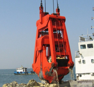 Electo Hydraulic <strong>Grab</strong> Grapper Grabbing for Steel Mills Garbage Incineration Plants Metal Scrap Waste Iron <strong>Ores</strong> Pig Iron