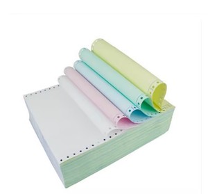 Custom A4 Tamaño NCR Blue Image Resma de papel de copia sin carbón CB CFB CF Color personalizado - Product Image 1