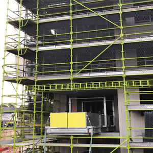 Plataformas de trabajo de construcción de gran altura para una carga y descarga eficiente