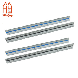 30CM ABS Plastic Triangular Rulers Multifunction, <strong>Architect</strong> and Engineer Drawing Scale Ruler with 6 Measure Ranges - Product Image 6