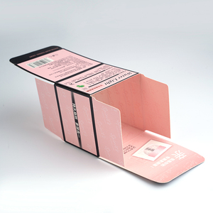 Özel Logo cilt bakımı ambalaj pembe kağit kutu yüz kremi kutuları için her iki tarafın baskı toptan ambalaj kozmetik kutusu - Product Image 4