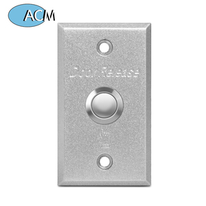 Verde fungo a cupola in plastica Push per uscire interruttore a pulsante NO/NC/COM pannello di alta qualità per controllo accessi porta cava - Product Image 5