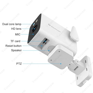 CS5H 3MP 2.4G WIFI安全摄像机双向音频电池子弹闭路电视夜视无线监控PTZ网络摄像机 - Product Image 4