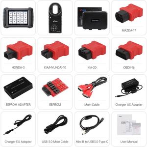 2024 strumento Auto XTOOL per Toyota per lexus X100 PAD3 con chiave KC100 perso OBD2 strumento diagnostico Auto programmatore chiave per tutti i tasti - Product Image 6