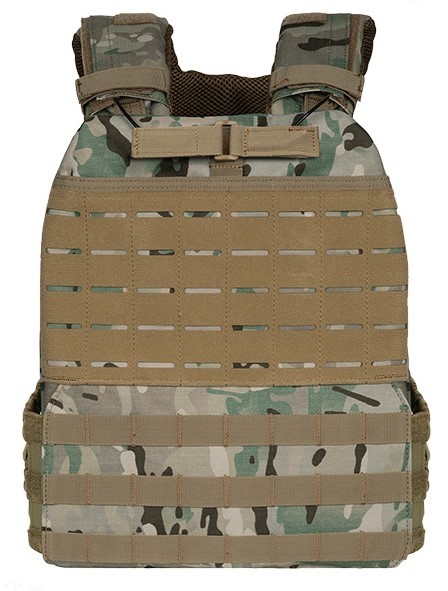 green camo tactical weighted vest