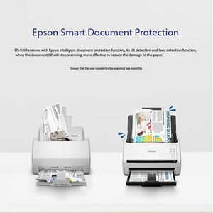 Epso DS530扫描仪高速彩色办公室A4文档批量自动送料快速双面连续送料扫描 - Product Image 4