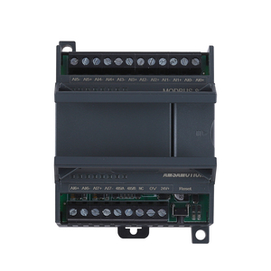 AMSAMOTION-Módulo de programación tipo Relé digital de 8 entradas, Modbus analógico, conversión RTU, 2 unidades
