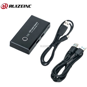 USB3.0マルチインターフェイス2.02入力4出力スプリッタープリンターシェアラー2コンピューター共有スイッチャー - Product Image 1
