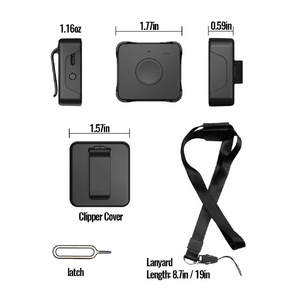 JIMIMAX Qbit MแบบพกพาGPS Tracker 4G Mini LocatorระยะเวลาทํางานSOSกันน้ําสําหรับสัตว์เลี้ยงเด็กผู้ใหญ่หลายการแจ้งเตือนโดยAPP/PC