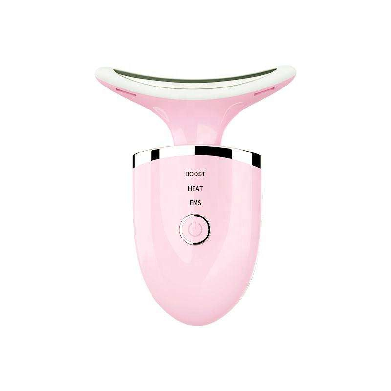 Dispositivo de belleza para el cuello rosa