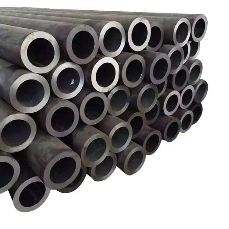 Tubería de acero sin costuras de hierro negro, sch 40, ASTM, A53, A106 G, R.B, lista de precios