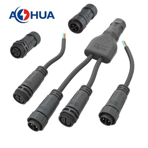 Lucchetto rapido illuminazione a Led per cavo di alimentazione del sistema Driver 2pin connettore M20 assemblaggio Y Splitter 1 ingresso 2 uscita connettore a filo - Product Image 2
