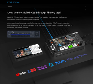 SPROLINK NeoLive R2 Plus USB 3.0多摄像机兼容4高清输入视频捕获记录混合器切换器 - Product Image 4