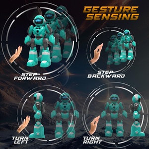 Robot intelligente con controllo remoto programmabile per bambini con funzione vocale di registrazione magica Robot intelligente per il canto - Product Image 3
