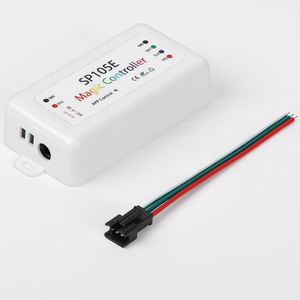 Цифровой магический Программирование smart SP105EDC5V DC12V DC24V SPI приложение пиксель RGB RGBIC светодиодный контроллер - Product Image 1