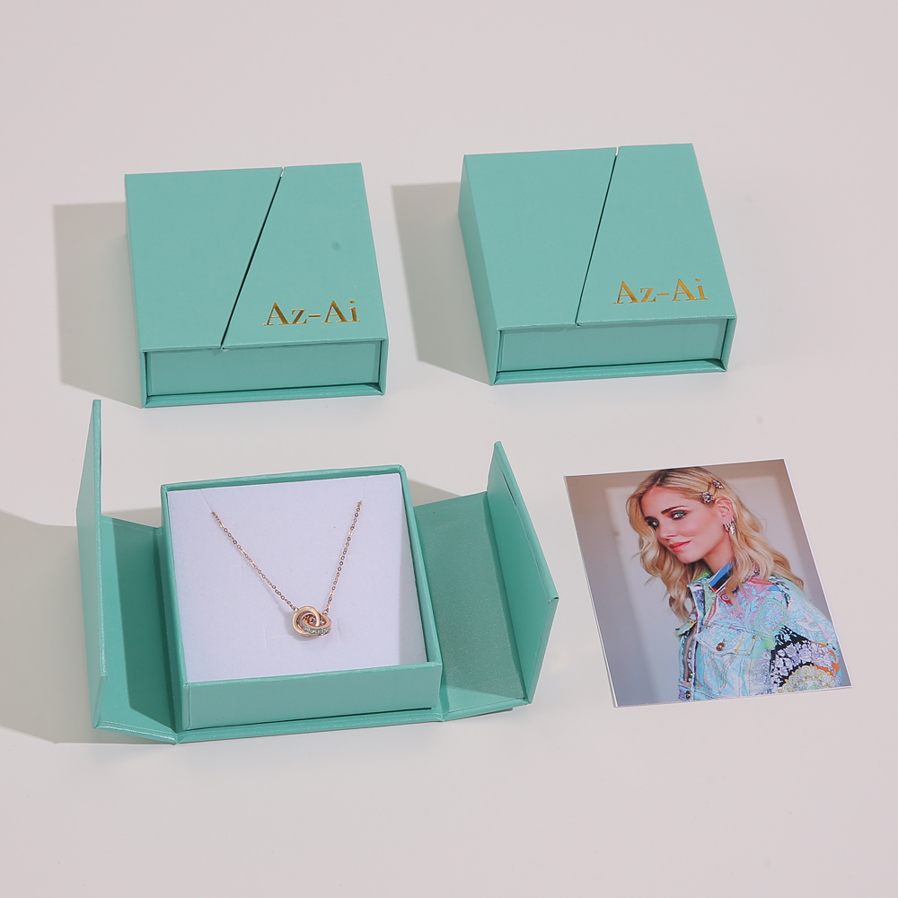 Espuma azul para joyería
