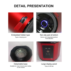 Chất lượng cao Hydrogen chai nước từ nhà sản xuất ban đầu USB powered Hydrogen độ tinh khiết> Máy phát điện 99.99% cho xe ô tô - Product Image 3