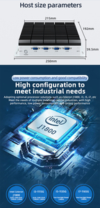 Mini <strong>Computer</strong> <strong>Processor</strong> J6412/<strong>I3</strong>/I5/I7/j1900 Dual LAN GPIO 6COM Industrial Fanless Mini <strong>Computer</strong>