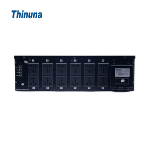 Thinuna SP-6212A 3U Standard Chassis 12-Way Professional PA Public Address Audio <strong>System</strong> Rack Mounted Power Sequence <strong>Controller</strong>