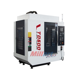 Yüksek hassasiyetli CNC kılavuz çekme ve delme işleme merkezi 3 eksen CNC işleme makinesi TD600 - Product Image 1