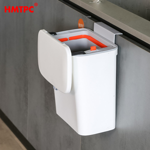 Sliding Lid <strong>Bin</strong> Odour Resistant Recycling <strong>Bin</strong> Wall Mounted Design <strong>Bin</strong> Suitable for Use on Countertops and Under Sinks. - Product Image 2