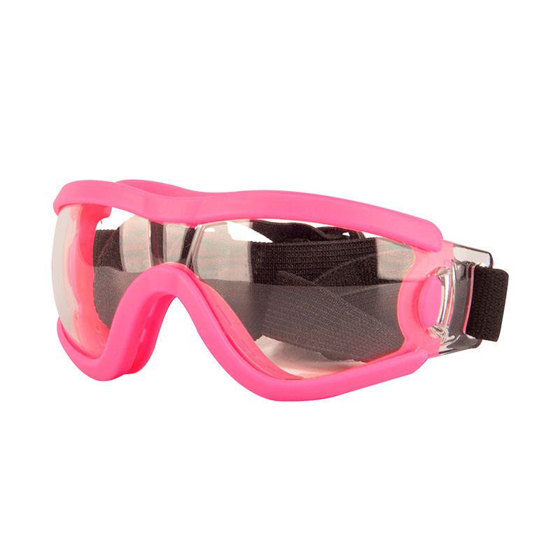 Lunettes pour animaux - monture rose transparente