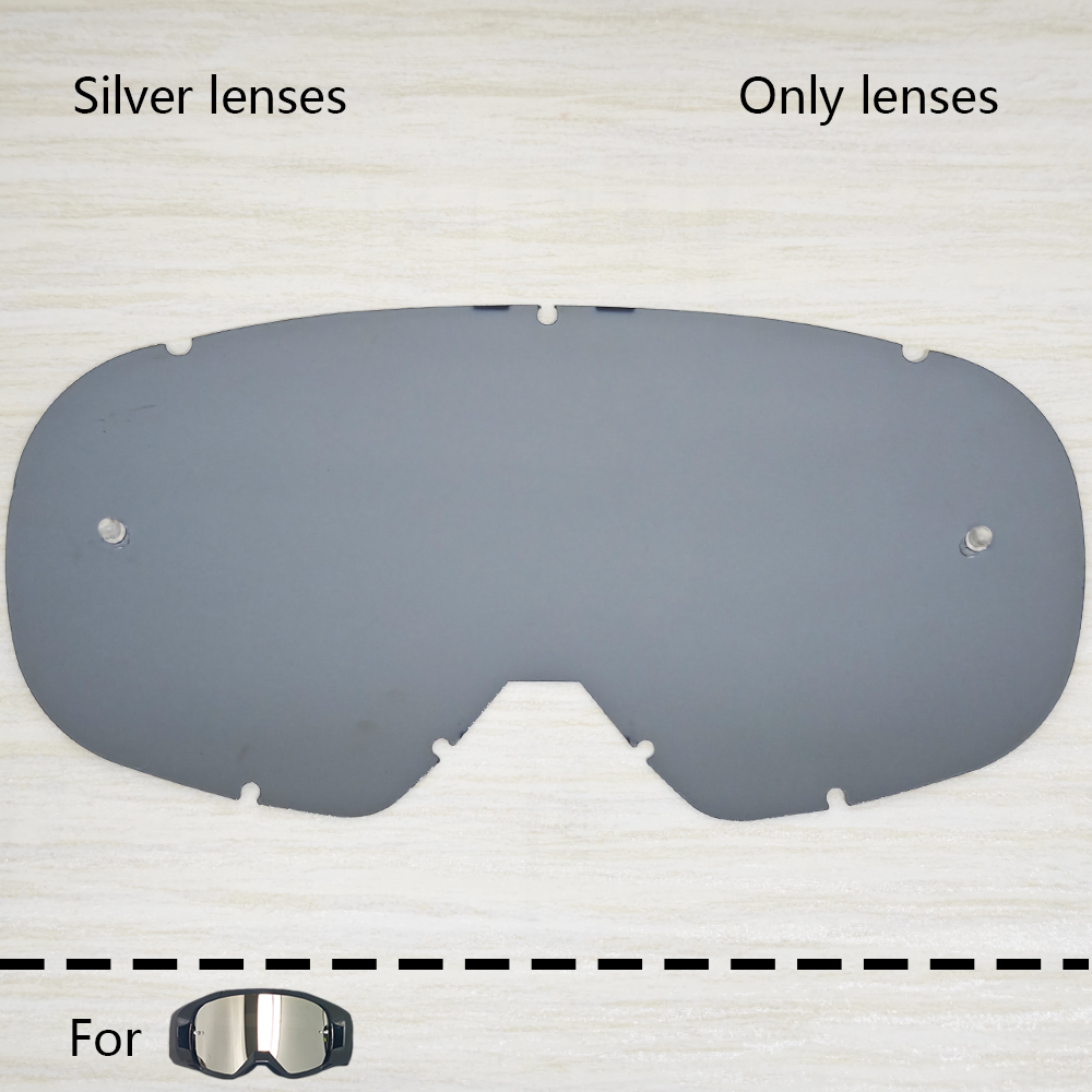 Lentes plateadas