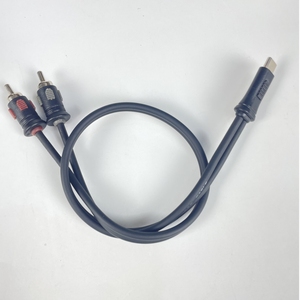 Cable Adaptador convertidor de conector de alta calidad a 2RCA tipo C a RCA macho a macho Y RCA Splitter Audio USB C a 2 Cable RCA macho - Product Image 2
