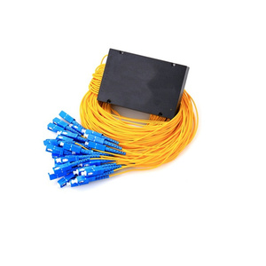 Divisor de fibra óptica G657A1 1x32 SC /APC o UPC 1x2 1X4 1X8 1X16 1X32 1X64 Cassette Acoplador de red Tipo divisor Plc - Product Image 3