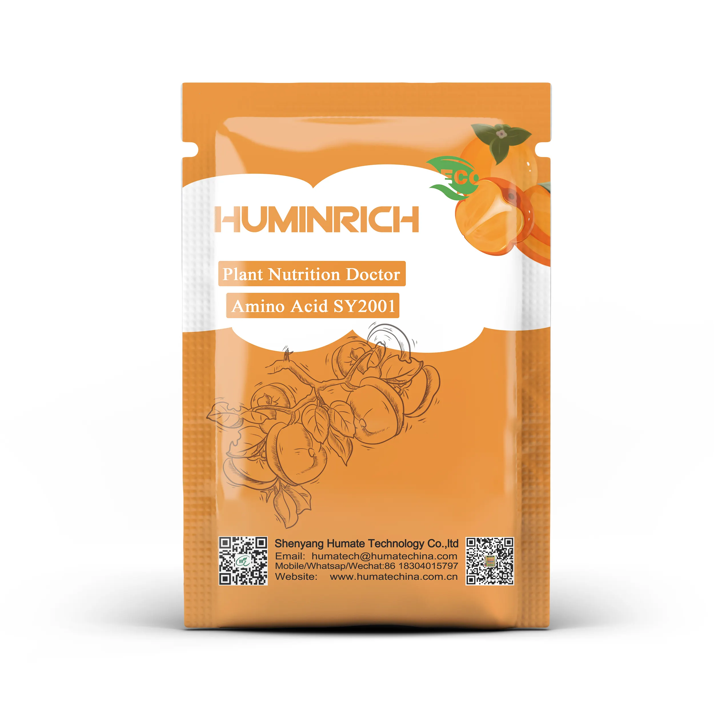 Huminrich'' sy2001 preços do trigo 80% fertilizante em pó de amino ácido