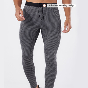 Bán Buôn Tùy Chỉnh Chạy Quần Của Nam Giới Nhanh Chóng Khô Dây Kéo Phòng Tập Thể Dục Quần Nén Trọng Lượng Nhẹ Đàn Hồi Thoáng Khí Tập Thể Dục Xà Cạp - Product Image 5