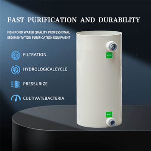 Qlozone pisculture quaculture biofilter דגים משק ציוד biofilter דגים מיכל מסנן ביולוגי מסנן אנכי